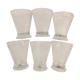 Suite of 6 bee water glasses