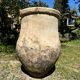 Ancient terracotta pottery jar from the 19th century