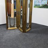 Vintage Brass mirror room divider