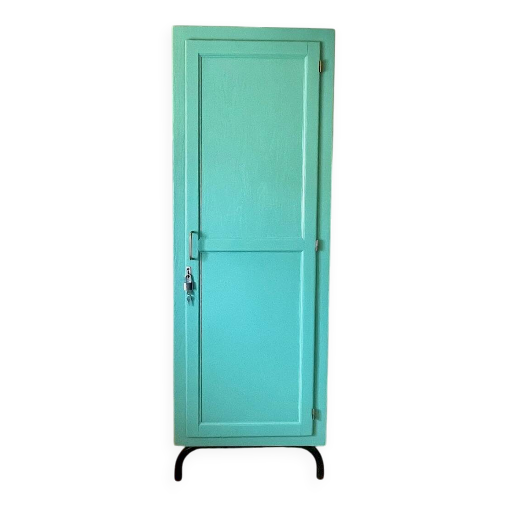 Turquoise boarding school wardrobe
