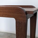 Modernist fruit wood bass console - 40s