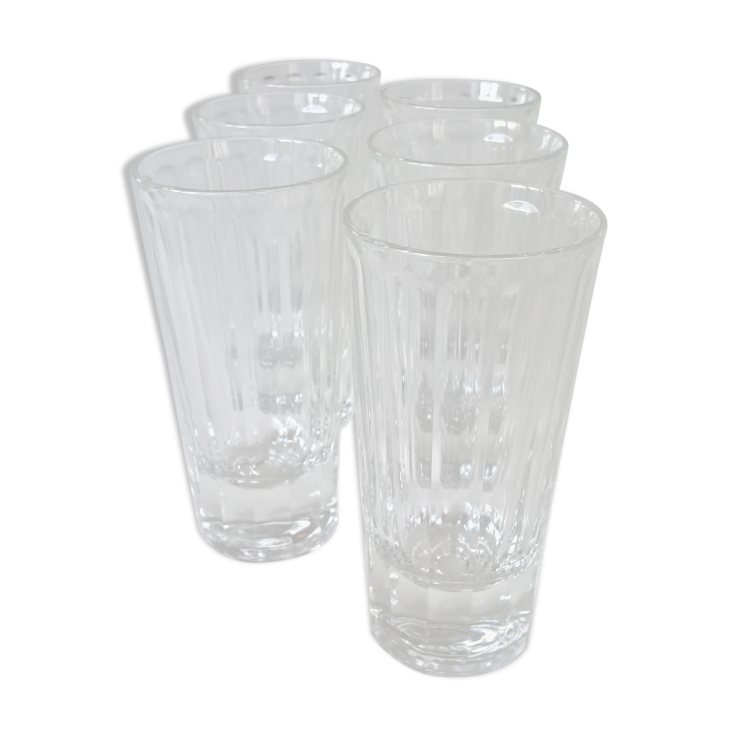 Six verres à apéritif