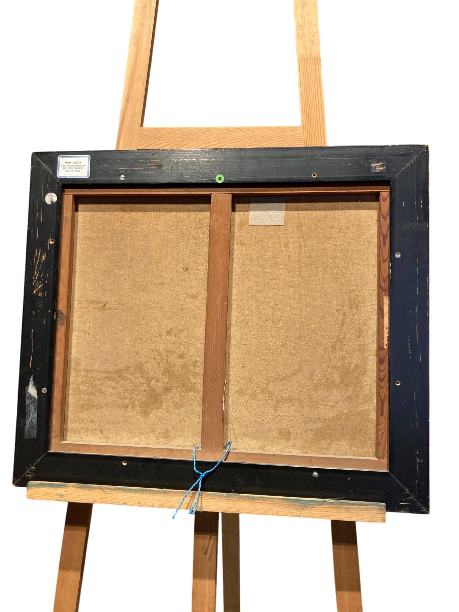 Oil on canvas signed A. de Chanteloup