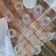 Verres à eau, apéritif vintage