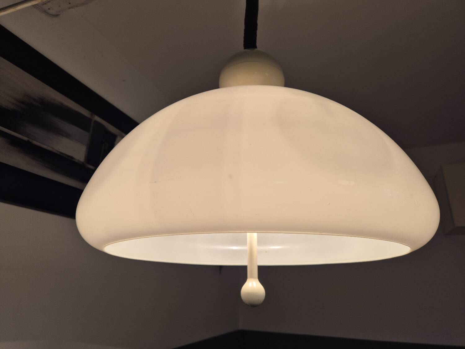 Martinelli Luce pendant light "Saliscendi" 1970