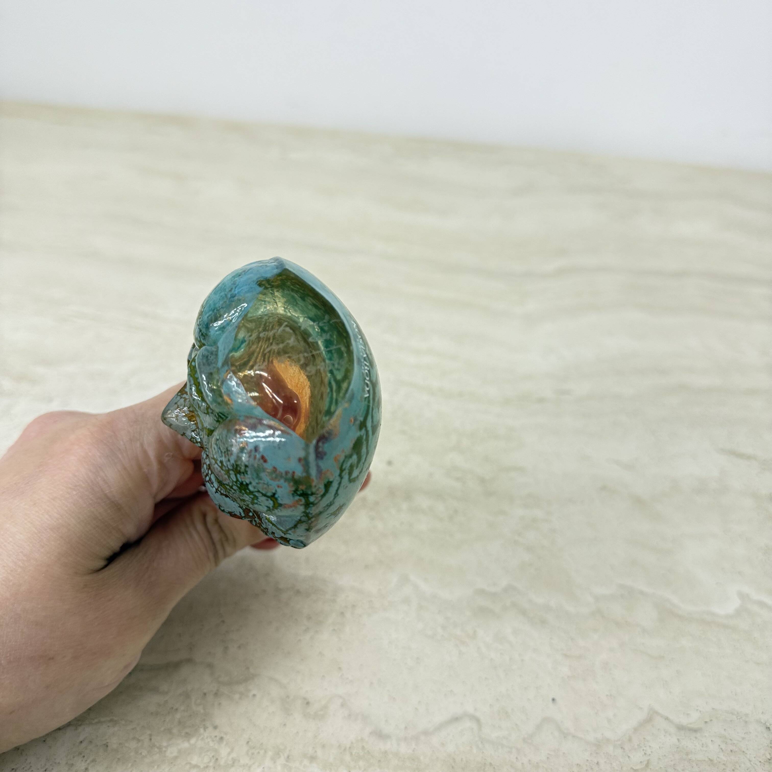 Rare Kjell Engman for Kosta Boda Sweden vase Rio face glass miniature vase