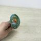 Rare Kjell Engman for Kosta Boda Sweden vase Rio face glass miniature vase