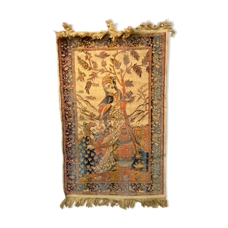 Tapis style oriental avec figures perses