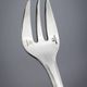 8 Christofle America silver-plated oyster forks, Luc Lanel
