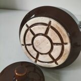 Vintage Melitta chocolate brown coffee maker – 1970s