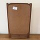 Vintage Danish teak mirror with shelf - midcentury mirror