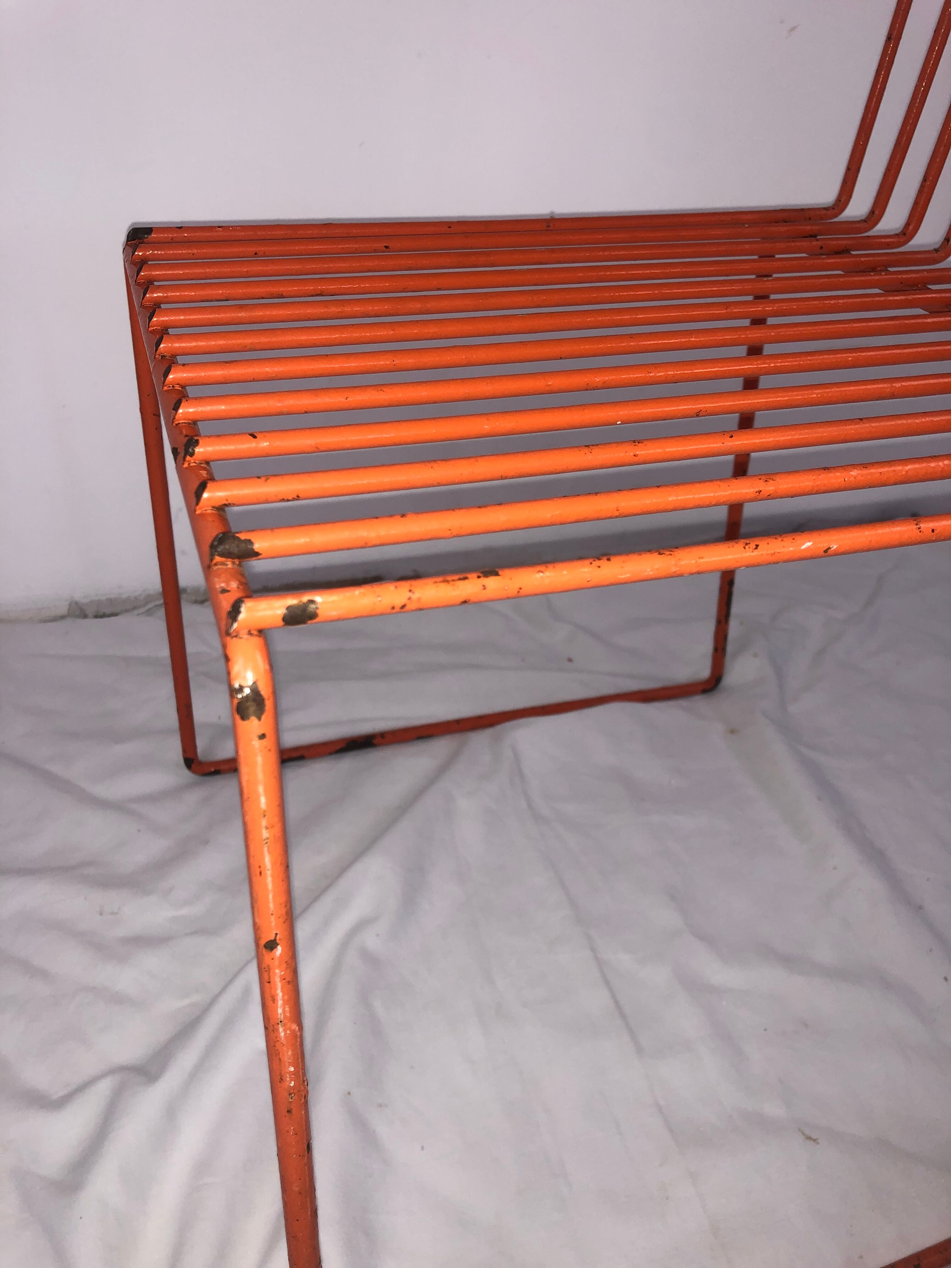 “Wire” chair for children by François ARNAL for Atelier A - 1971