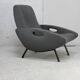 Fauteuil vintage de François Letourneur, édition Mourra, France, circa 1955