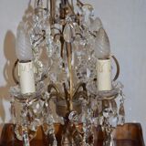 Bronze girandole with tassels