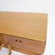 Midcentury desk & matching armchair by Derk Jan De Vries 1970s