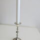 Right candle holder in silver metal from BMF West-Germany