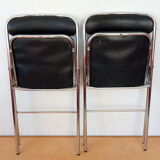 Pair of vintage folding chairs