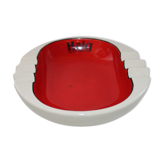 Vintage advertising ashtray HAIG whisky Longchamp
