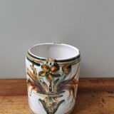 Mug tasse en grès vintage signé