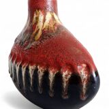 Sculptural West German Ceramic Vase by Carstens Tönnieshof, c. 1950s