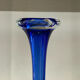 Duo of vintage soliflores vases in glass paste
