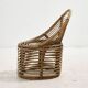 Rattan and bamboo set, Set of 2