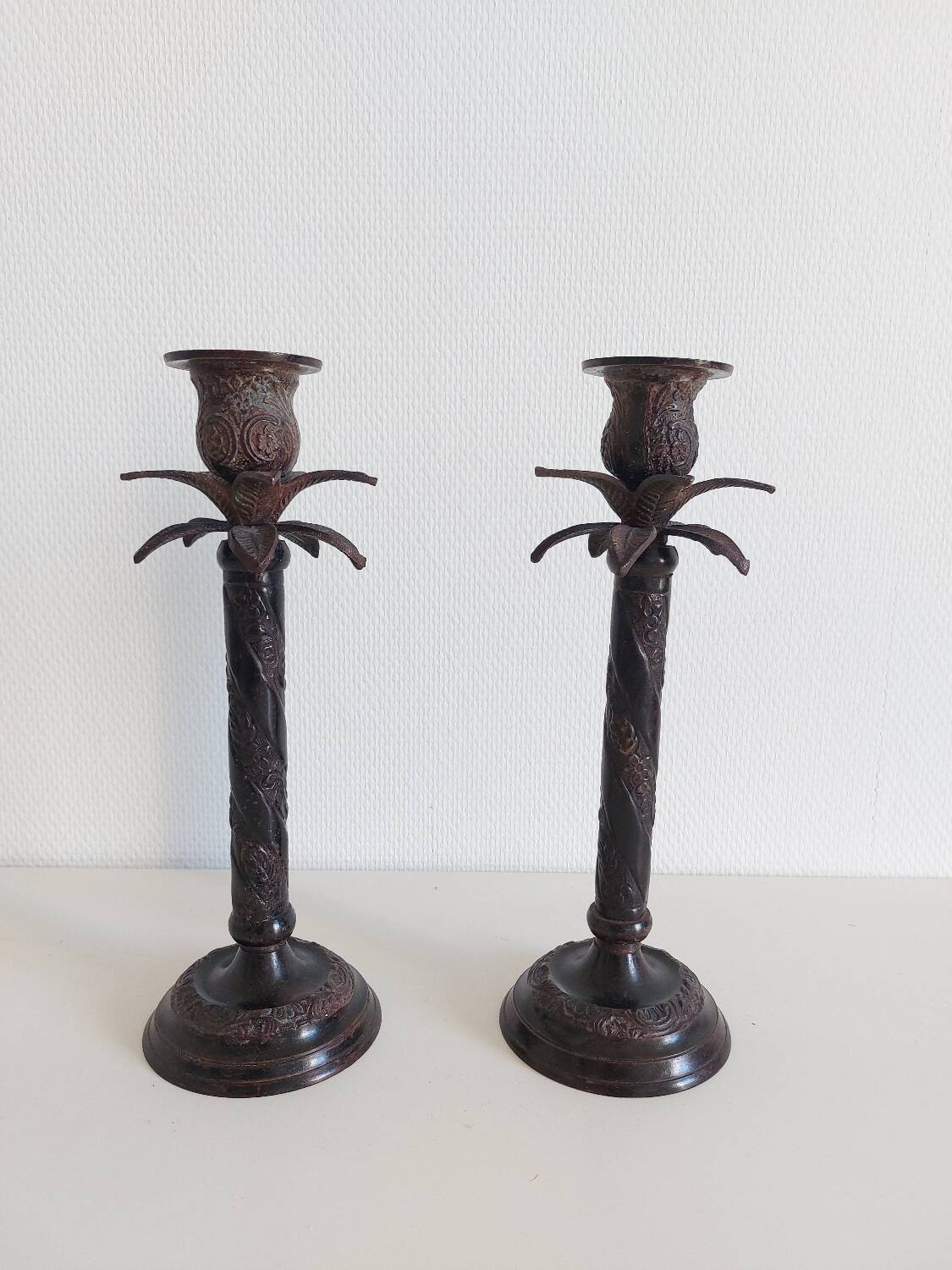 Vintage palm tree chandelier