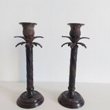 Vintage palm tree chandelier