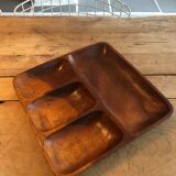 Empty vintage wood pocket