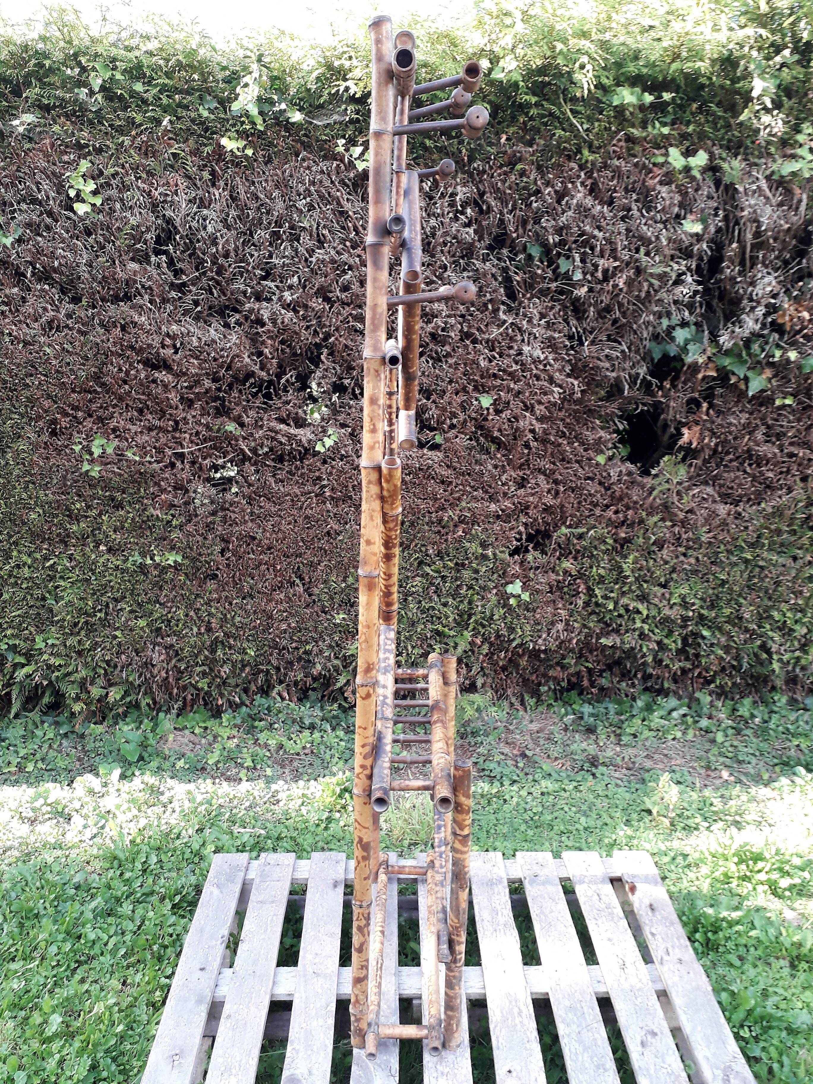 Coats rack bamboo of the early twentieth.