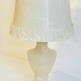 70s natural alabaster lamp