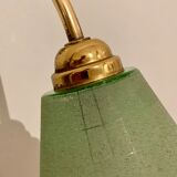 Pair of art deco bistro style wall lamps
