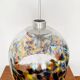 Large Colorful Murano Glass Pendant Lamp