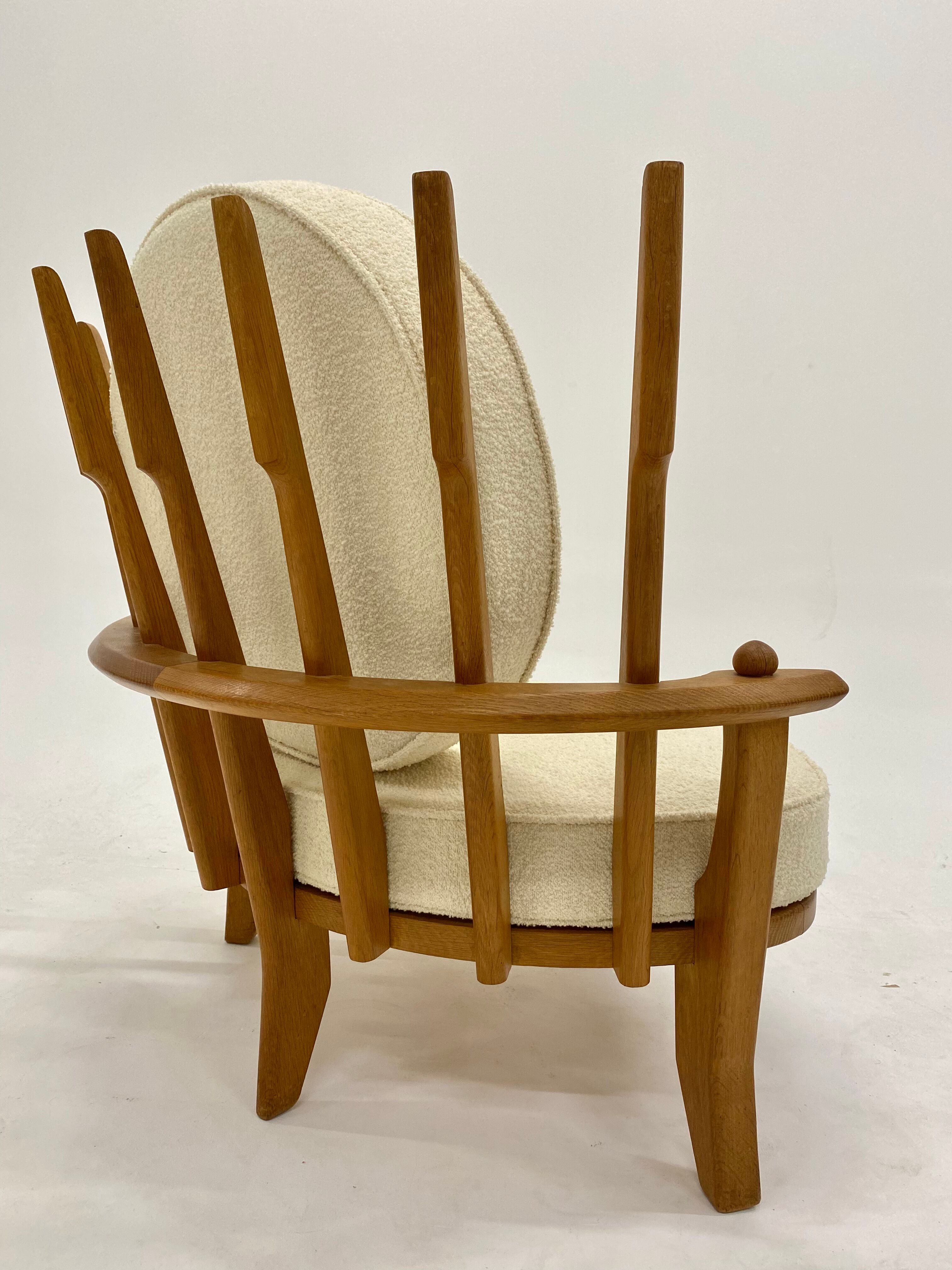 Armchair Guillerme and Chambron 1950s