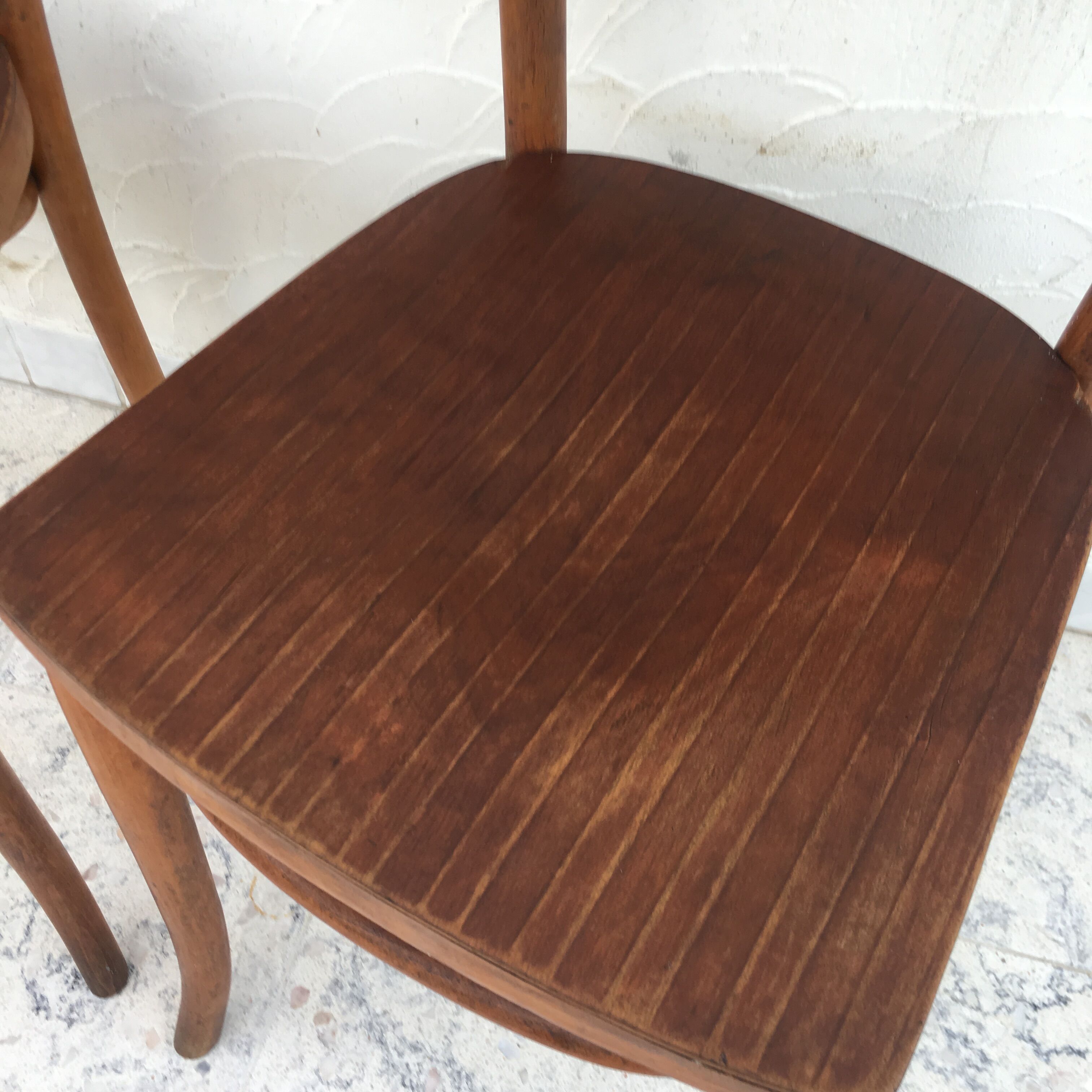 Pair of bistro chairs