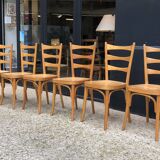 6 chaises bistrot, Suède