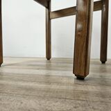 1950s Beech Dining Chairs with Geometric Seat