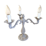 Table lamps 3 branches weathered girandoles