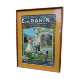 Affiche originale  "Ecremeuses  Grain Cambrai  1910