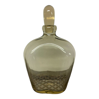 Smoked glass decanter