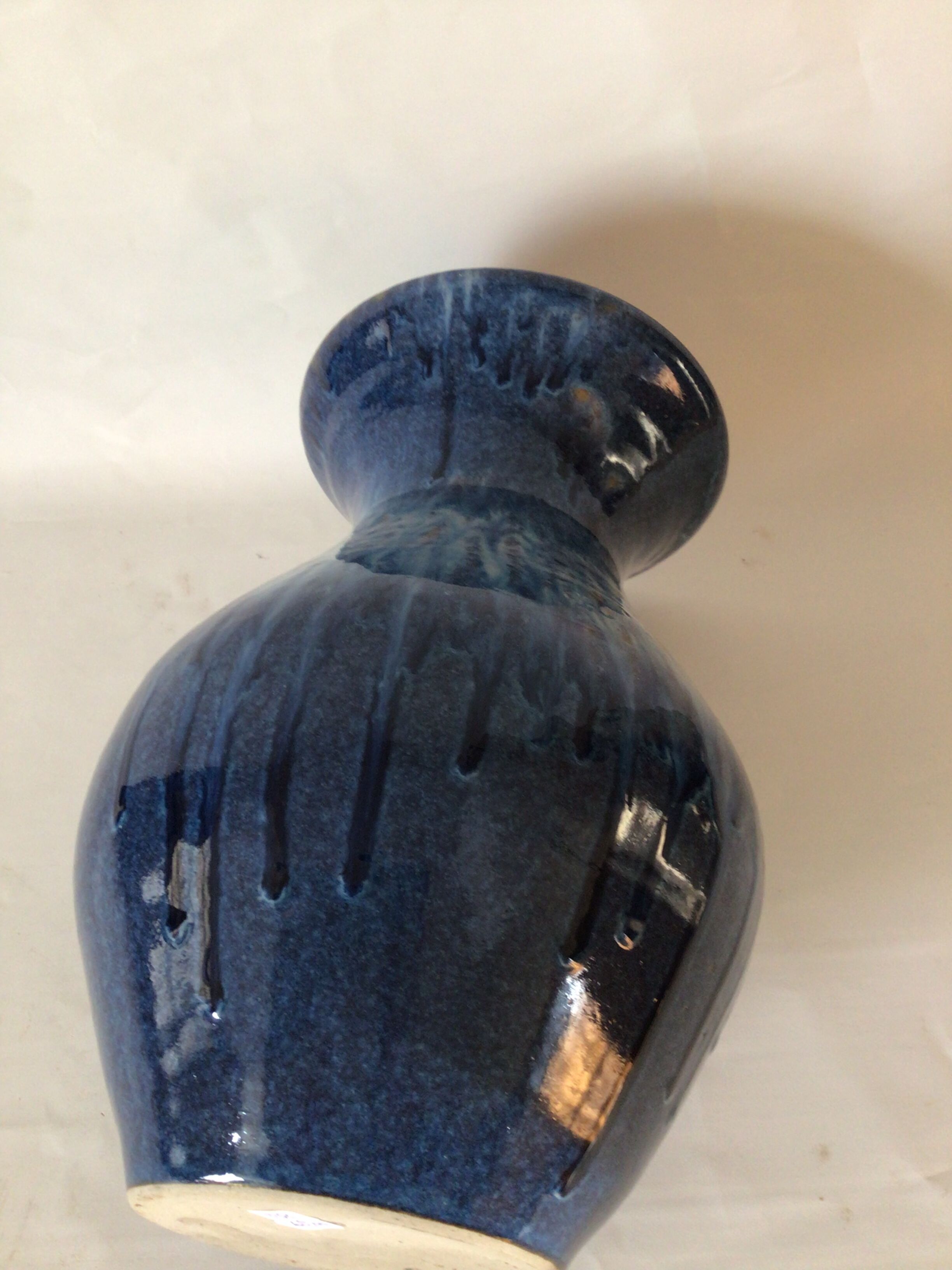 Sandstone vase Pottery Normand Puisaye H.31 cm