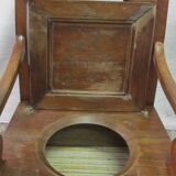 Old wooden armchair