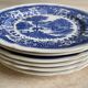 6 vintage Villeroy and Boch dessert plates