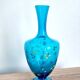 Crystal jar – azul – art noveau