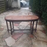 Cannes Louis XVI style wooden bench