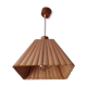 Square bamboo pendant lamp, vintage