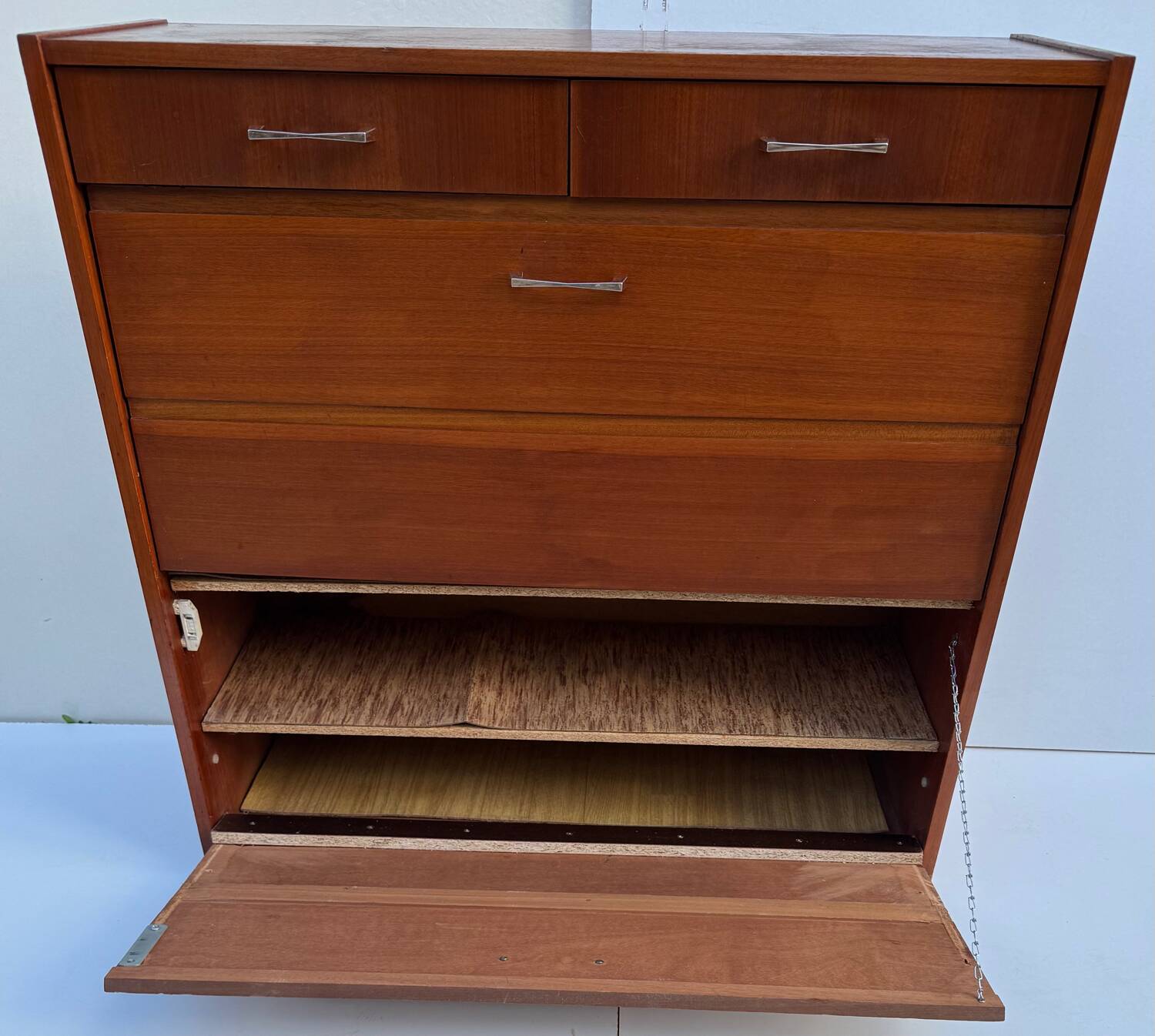 Vintage shoe cabinet