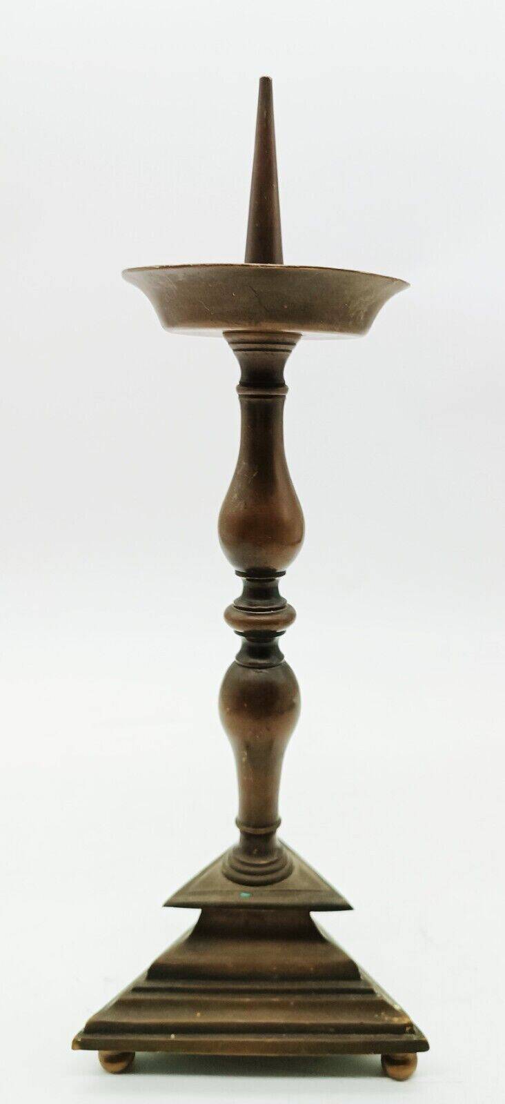 Rajvansh · Bougeoir ancien en bois n°46