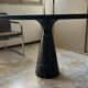 Angelo Mangiarotti M1 dining table Nero Marquina marble 130cm
