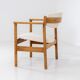 Rare armchair by Jørgen Bækmark for FDB Møbler